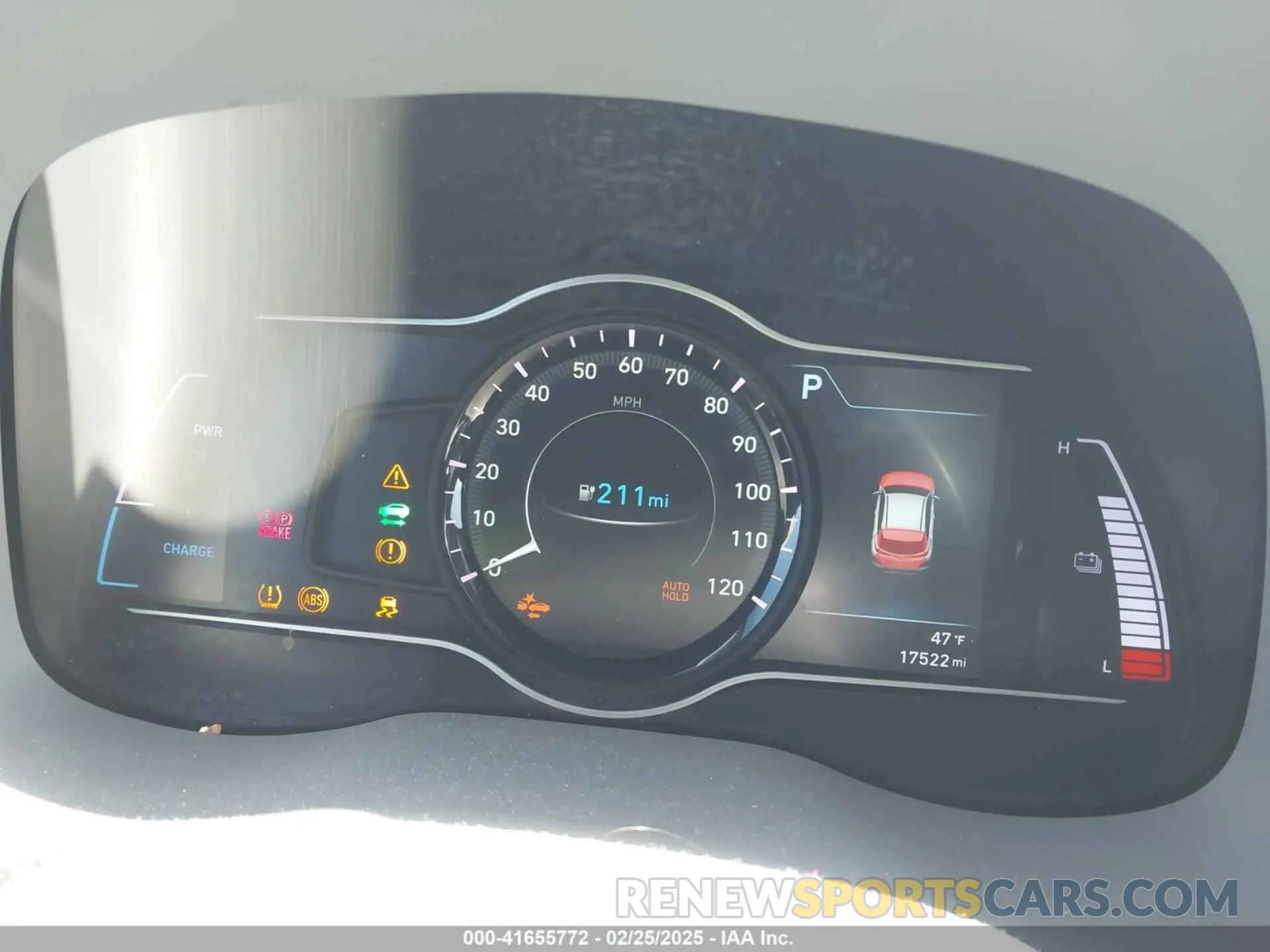 7 Photograph of a damaged car KM8K53AGXKU050368 HYUNDAI KONA EV 2019