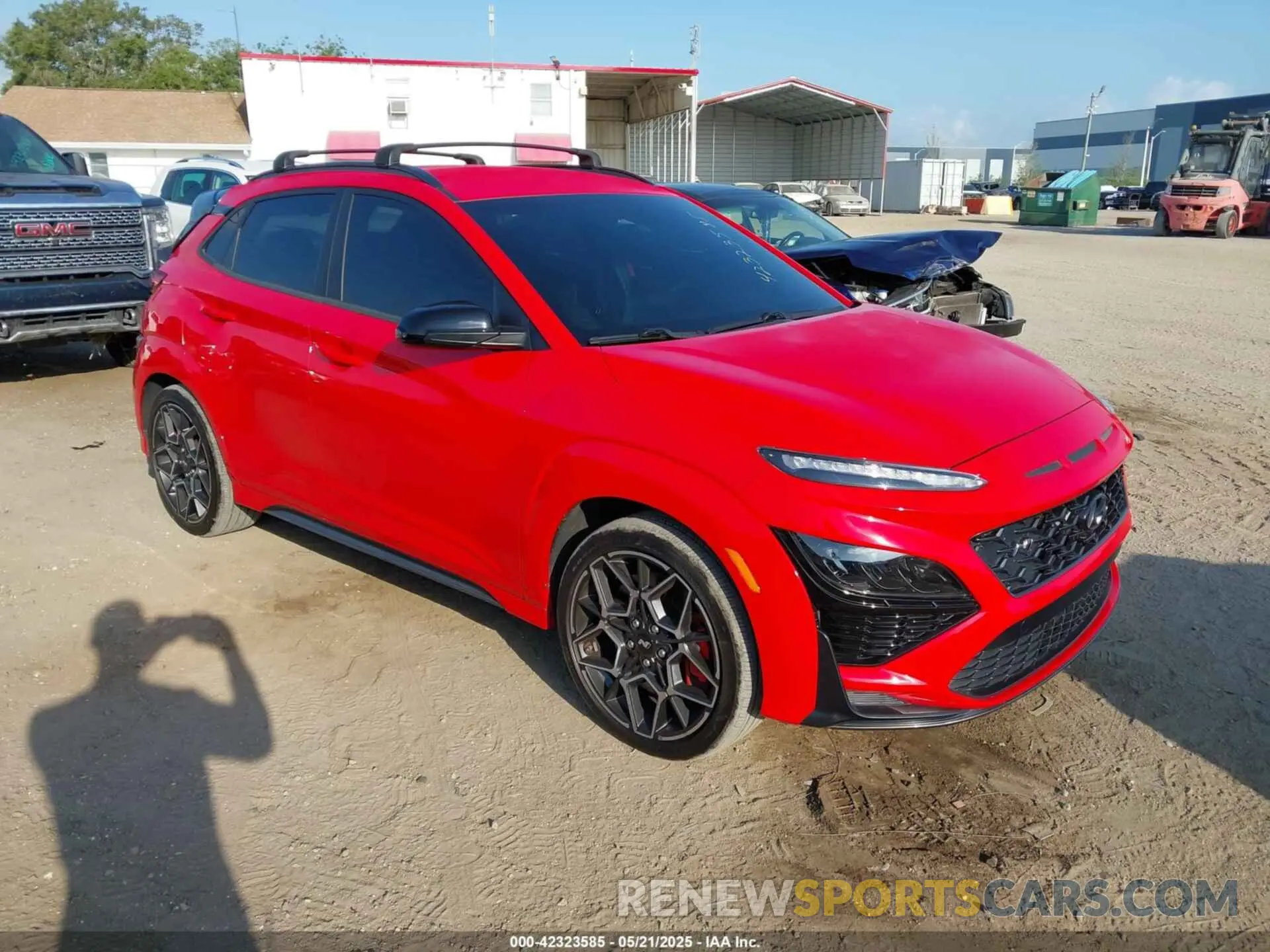 1 Фотография поврежденного автомобиля KM8KH3AC1NU004310 HYUNDAI KONA N 2022