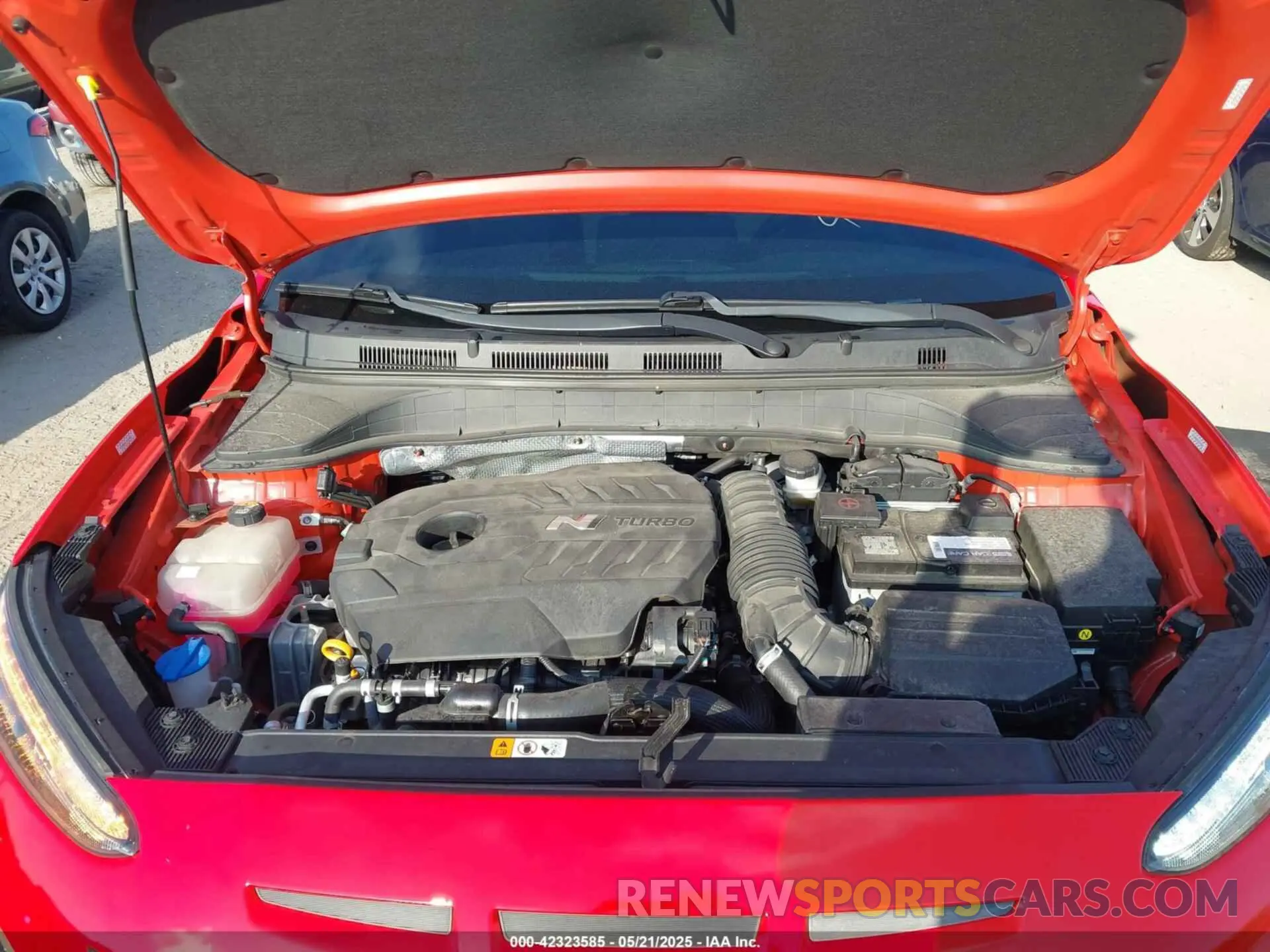 10 Фотография поврежденного автомобиля KM8KH3AC1NU004310 HYUNDAI KONA N 2022