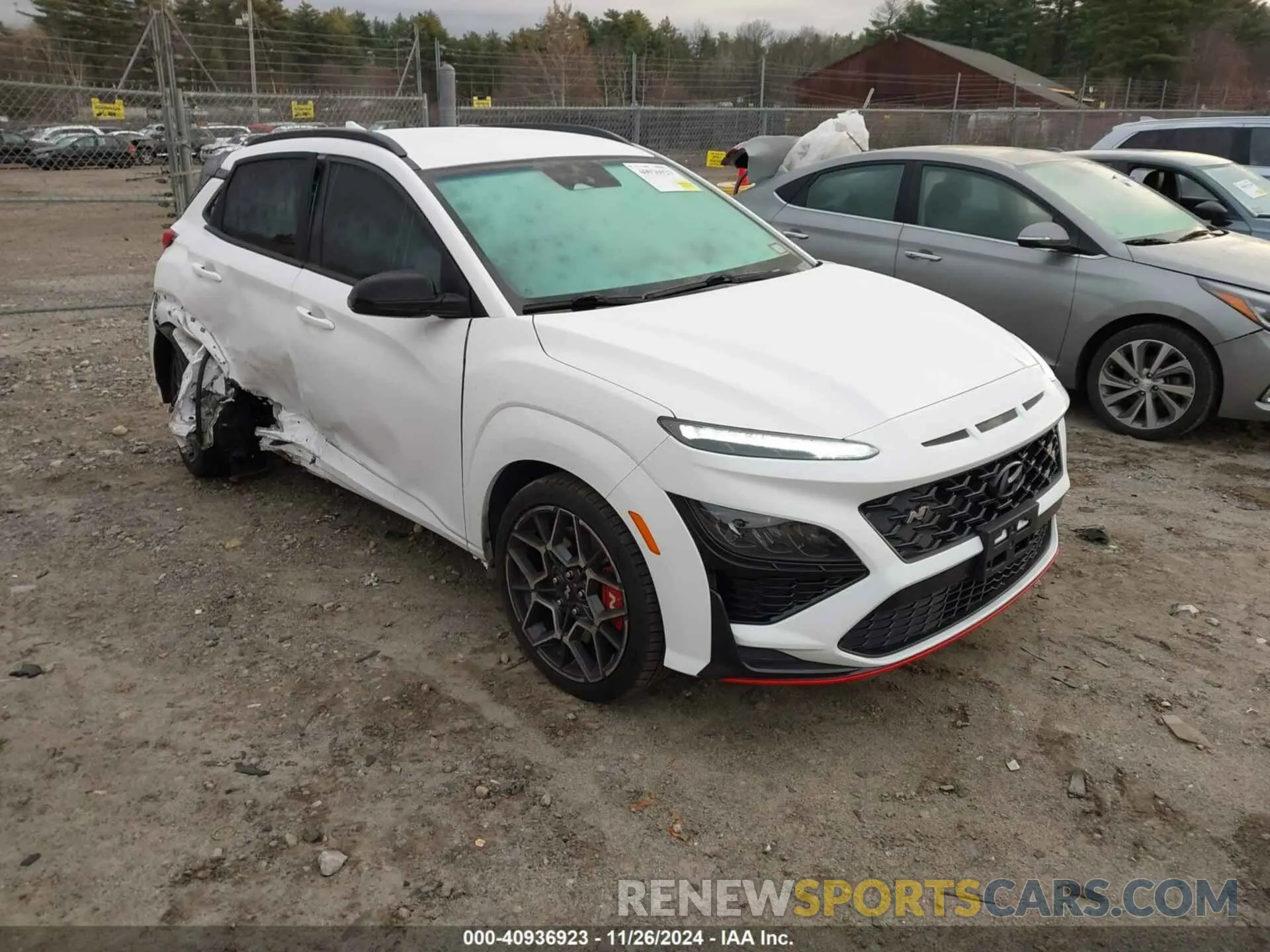 1 Фотография поврежденного автомобиля KM8KH3AC8NU002778 HYUNDAI KONA N 2022