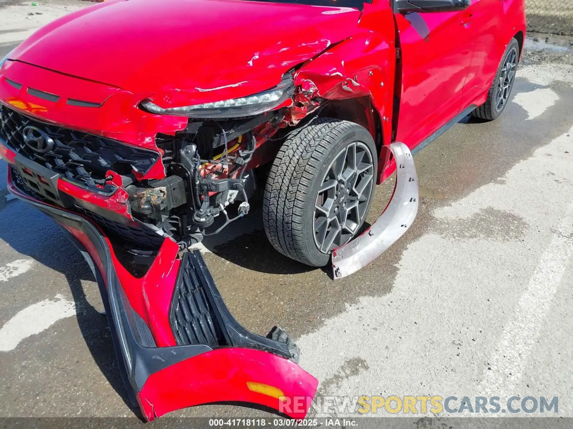 6 Фотография поврежденного автомобиля KM8KH3AC8PU007630 HYUNDAI KONA N 2023