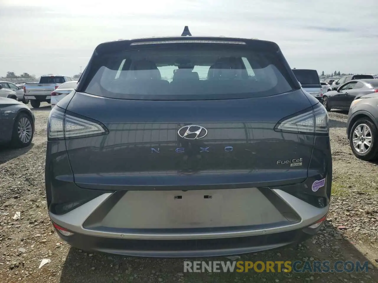6 Photograph of a damaged car KM8J74A64KU000746 HYUNDAI NEXO 2019