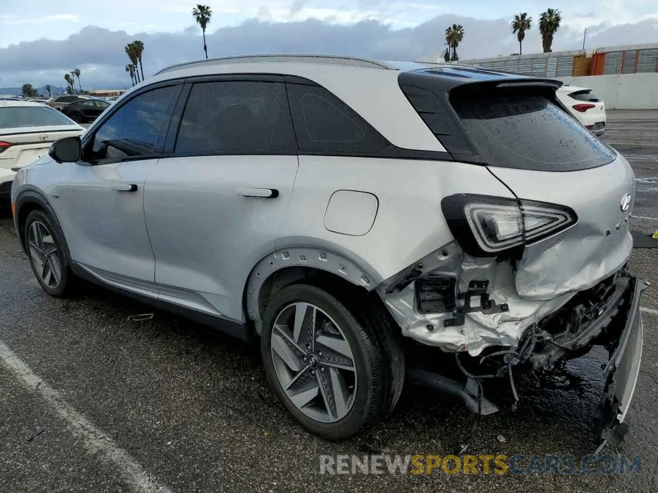 2 Photograph of a damaged car KM8J84A60KU000708 HYUNDAI NEXO 2019