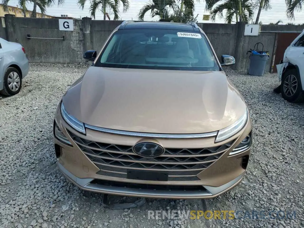 5 Photograph of a damaged car KM8J84A69LU007979 HYUNDAI NEXO 2020
