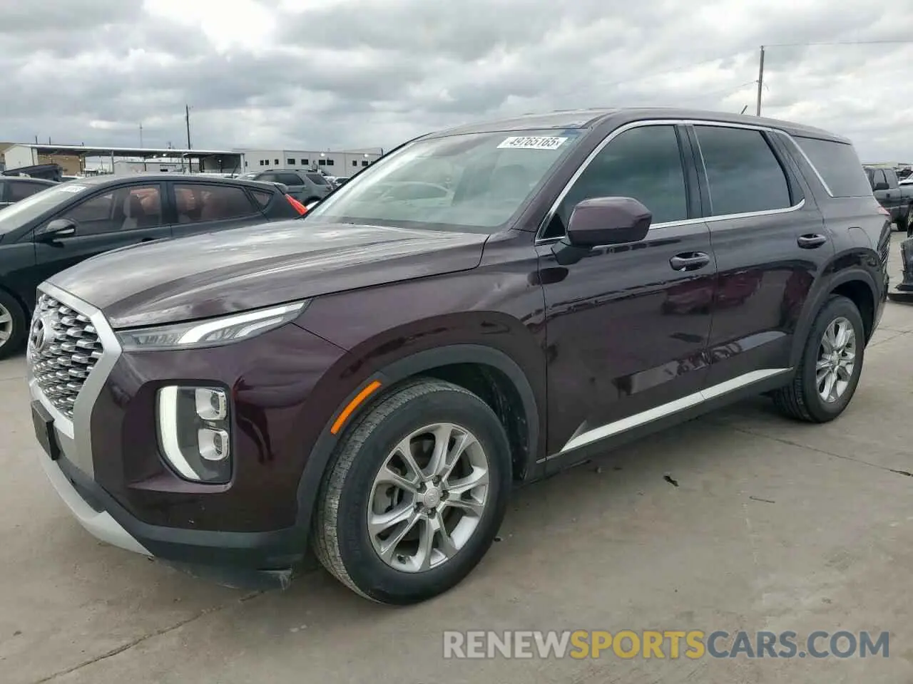 1 Photograph of a damaged car KM8R14HE1LU067601 HYUNDAI PALISADE 2020
