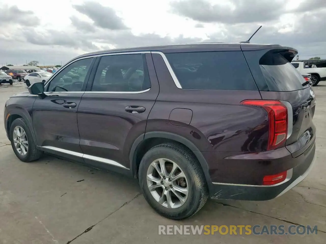 2 Photograph of a damaged car KM8R14HE1LU067601 HYUNDAI PALISADE 2020