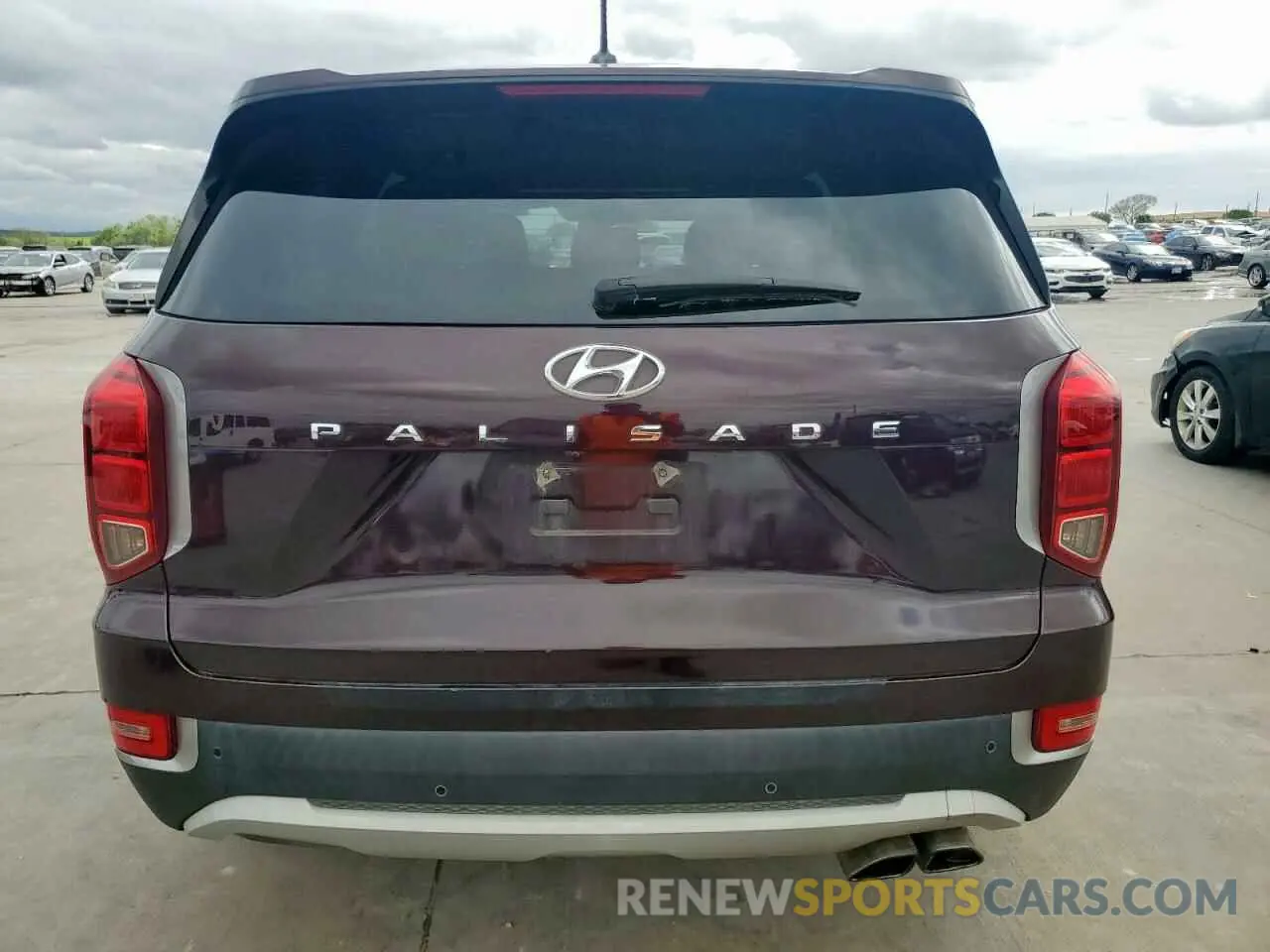 6 Photograph of a damaged car KM8R14HE1LU067601 HYUNDAI PALISADE 2020