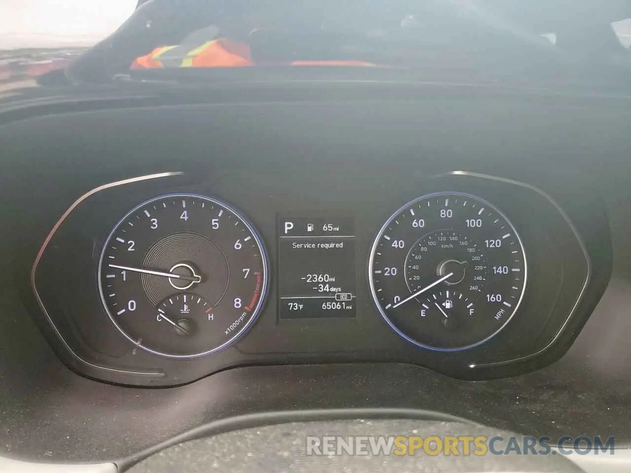 9 Photograph of a damaged car KM8R14HE1LU067601 HYUNDAI PALISADE 2020