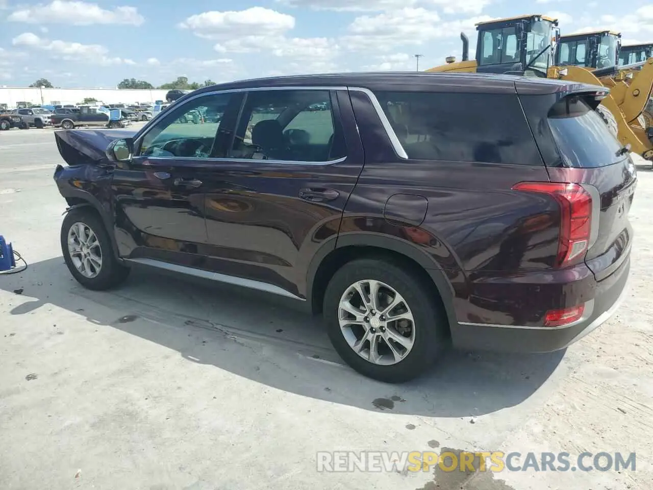 2 Photograph of a damaged car KM8R14HE2LU044988 HYUNDAI PALISADE 2020