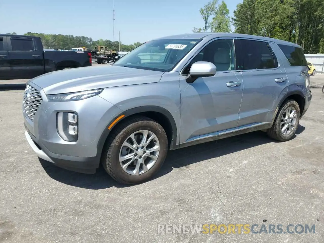 1 Photograph of a damaged car KM8R14HE5LU054303 HYUNDAI PALISADE 2020