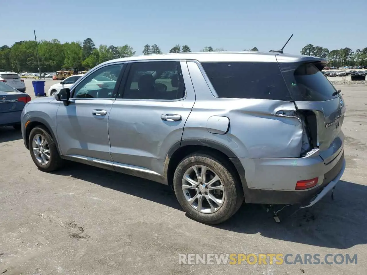 2 Photograph of a damaged car KM8R14HE5LU054303 HYUNDAI PALISADE 2020