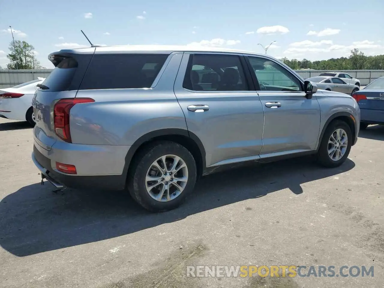 3 Photograph of a damaged car KM8R14HE5LU054303 HYUNDAI PALISADE 2020