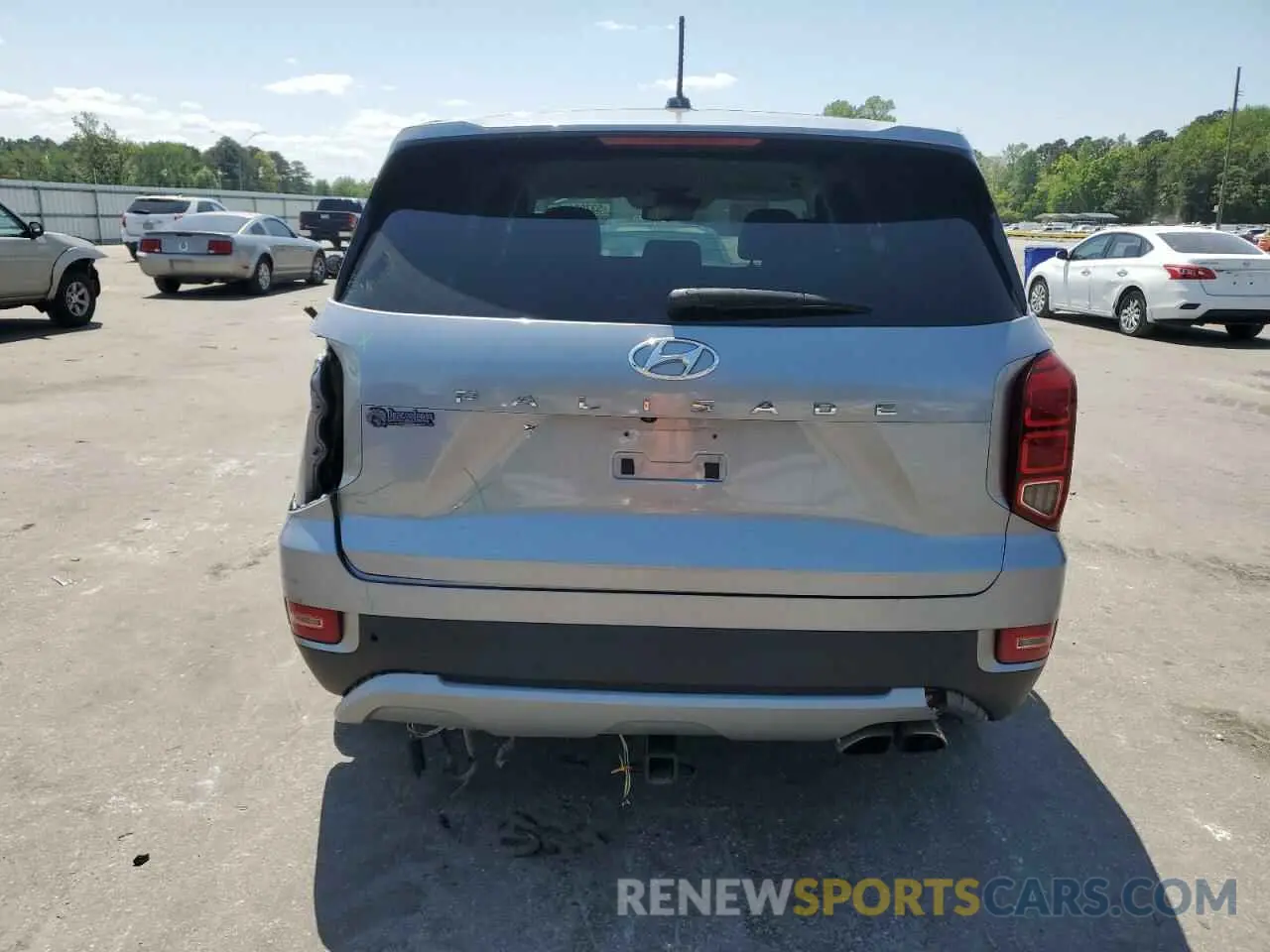 6 Photograph of a damaged car KM8R14HE5LU054303 HYUNDAI PALISADE 2020