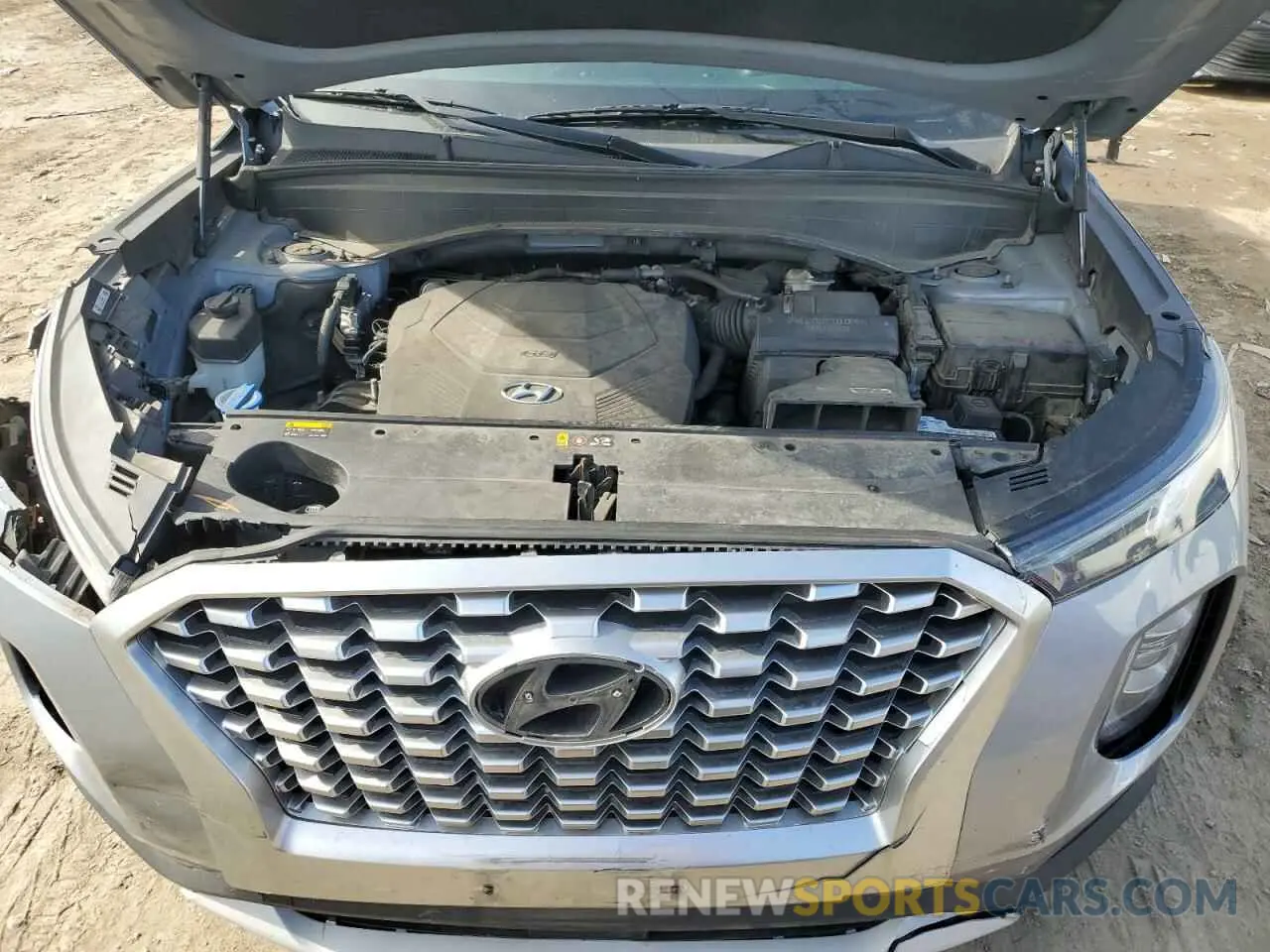 12 Photograph of a damaged car KM8R14HE9LU043594 HYUNDAI PALISADE 2020