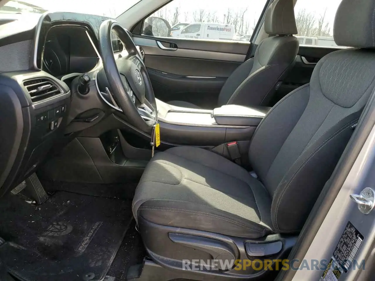7 Photograph of a damaged car KM8R14HE9LU043594 HYUNDAI PALISADE 2020