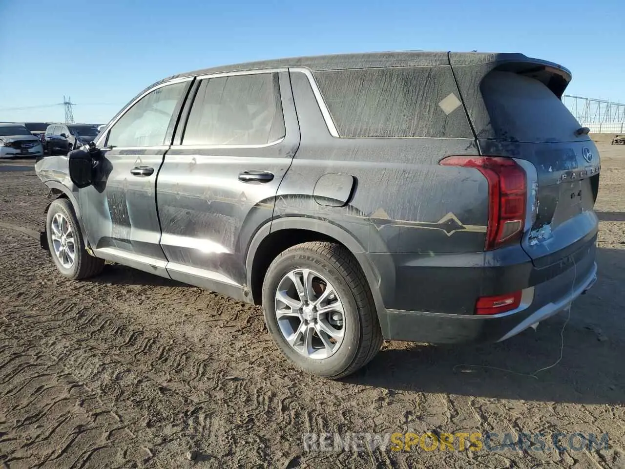2 Photograph of a damaged car KM8R1DHE8LU070849 HYUNDAI PALISADE 2020