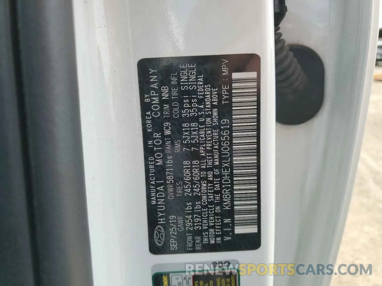 14 Фотография поврежденного автомобиля KM8R1DHEXLU065619 HYUNDAI PALISADE 2020