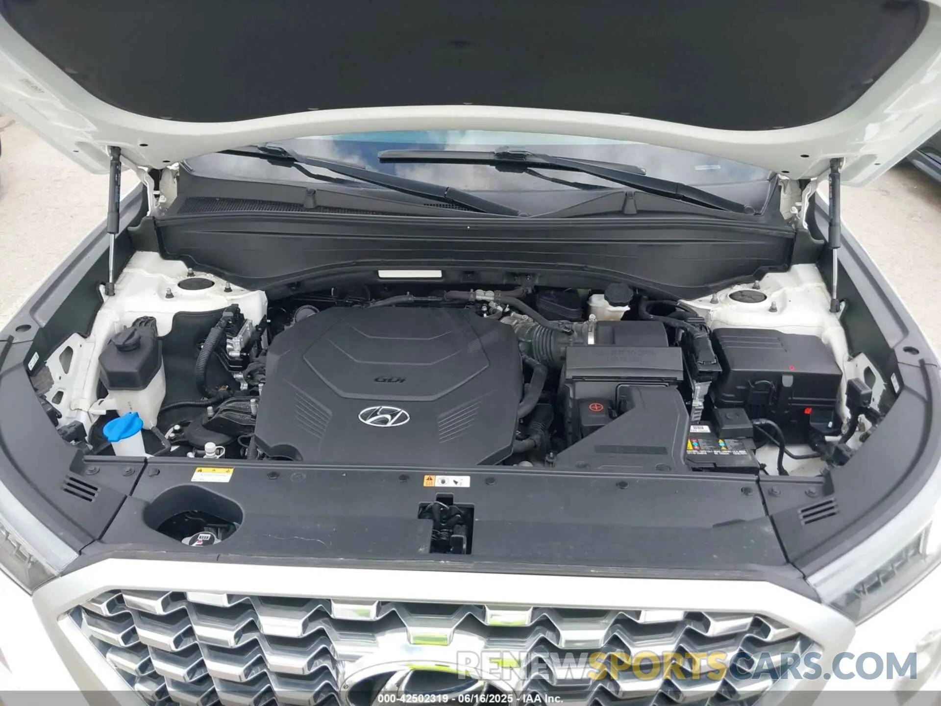 10 Photograph of a damaged car KM8R24HE5LU113878 HYUNDAI PALISADE 2020