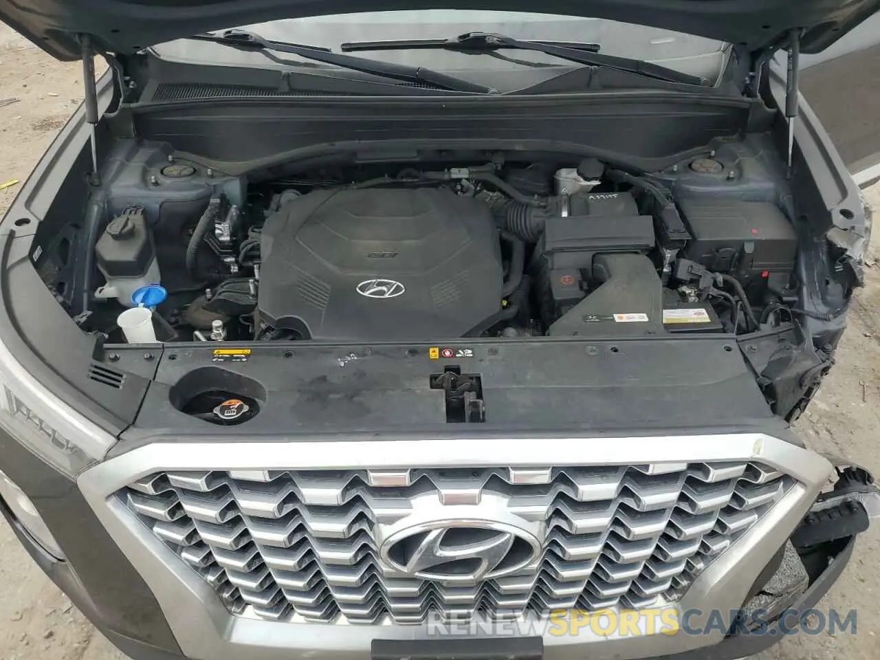 12 Photograph of a damaged car KM8R2DHE0LU053640 HYUNDAI PALISADE 2020