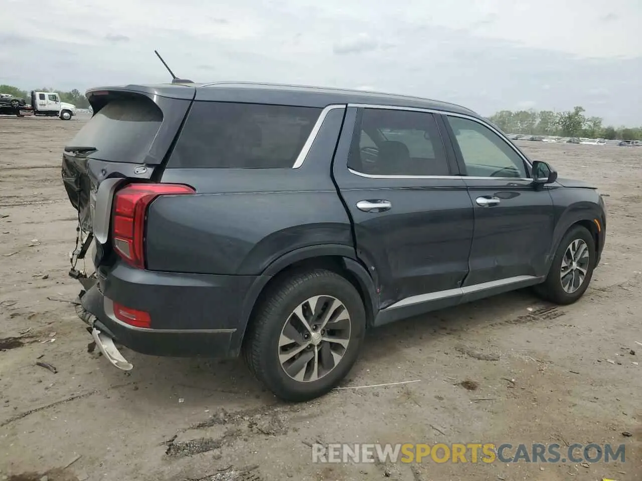 3 Photograph of a damaged car KM8R2DHE0LU053640 HYUNDAI PALISADE 2020