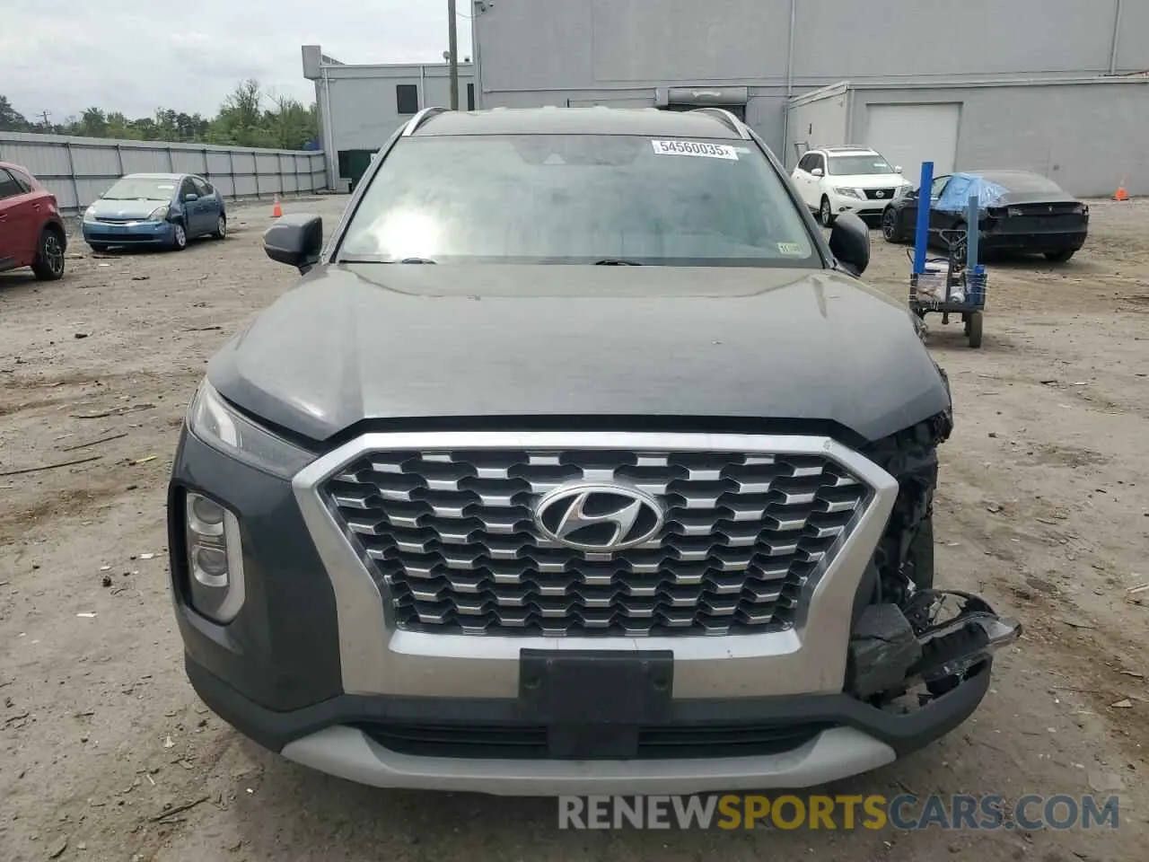 5 Photograph of a damaged car KM8R2DHE0LU053640 HYUNDAI PALISADE 2020