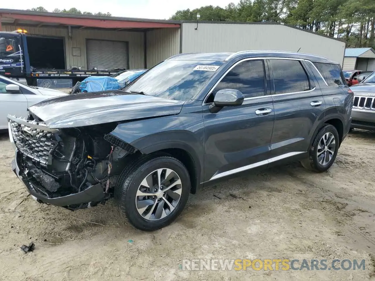 1 Фотография поврежденного автомобиля KM8R2DHE1LU106300 HYUNDAI PALISADE 2020