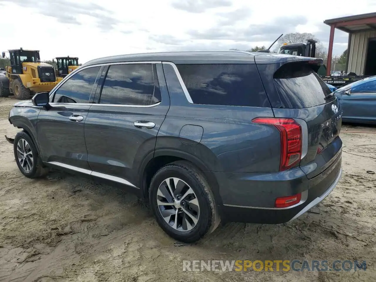 2 Фотография поврежденного автомобиля KM8R2DHE1LU106300 HYUNDAI PALISADE 2020