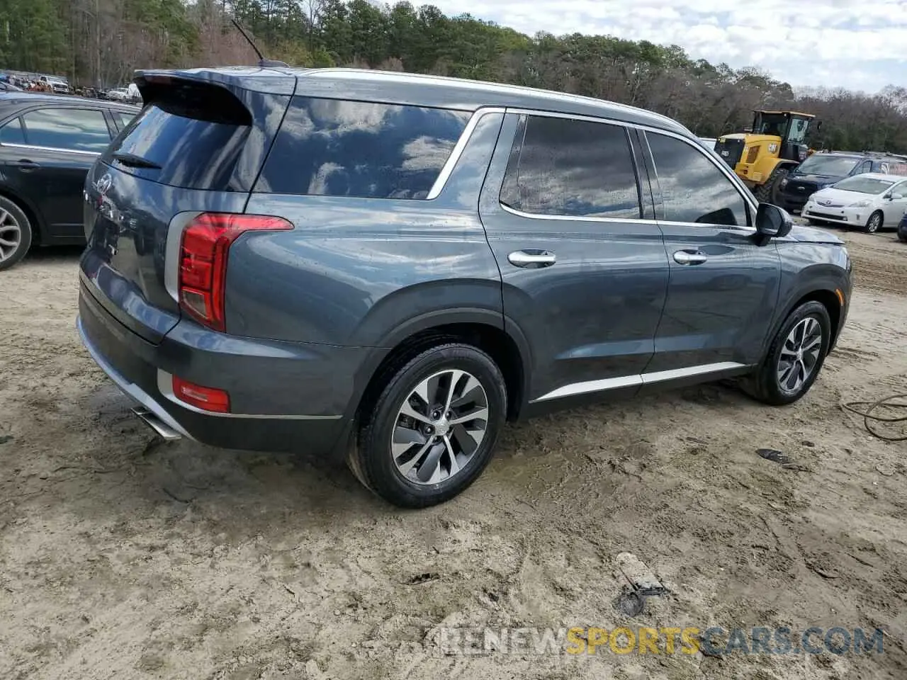 3 Фотография поврежденного автомобиля KM8R2DHE1LU106300 HYUNDAI PALISADE 2020