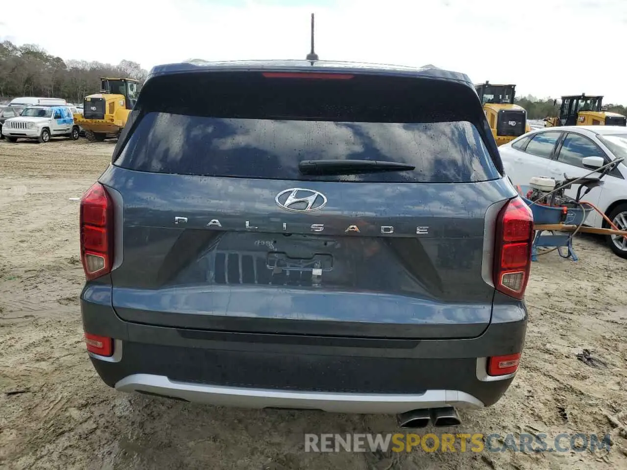 6 Фотография поврежденного автомобиля KM8R2DHE1LU106300 HYUNDAI PALISADE 2020