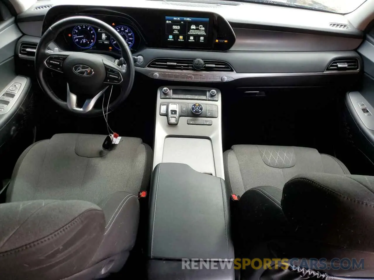 8 Фотография поврежденного автомобиля KM8R2DHE1LU106300 HYUNDAI PALISADE 2020