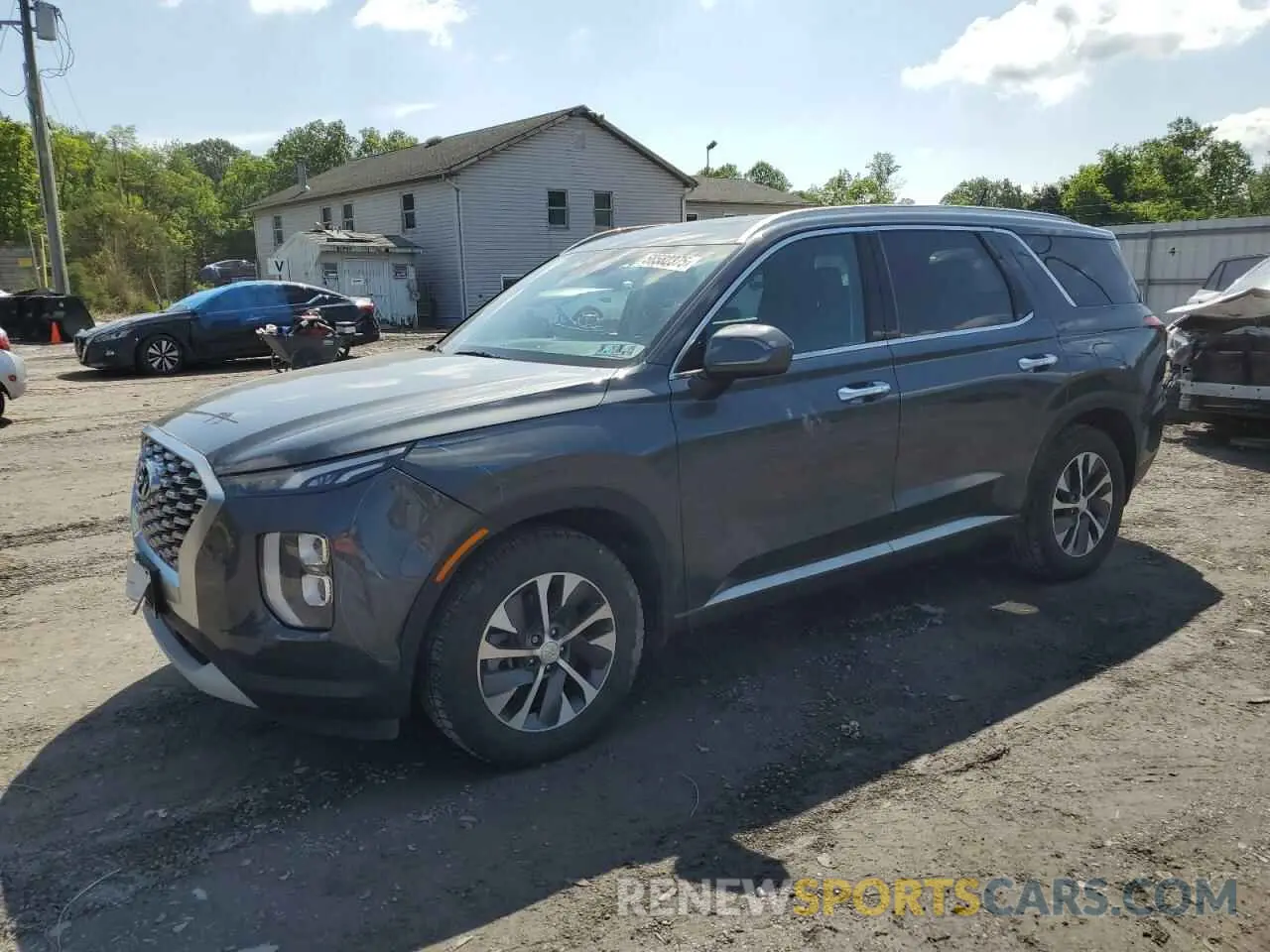 1 Фотография поврежденного автомобиля KM8R2DHE2LU143565 HYUNDAI PALISADE 2020