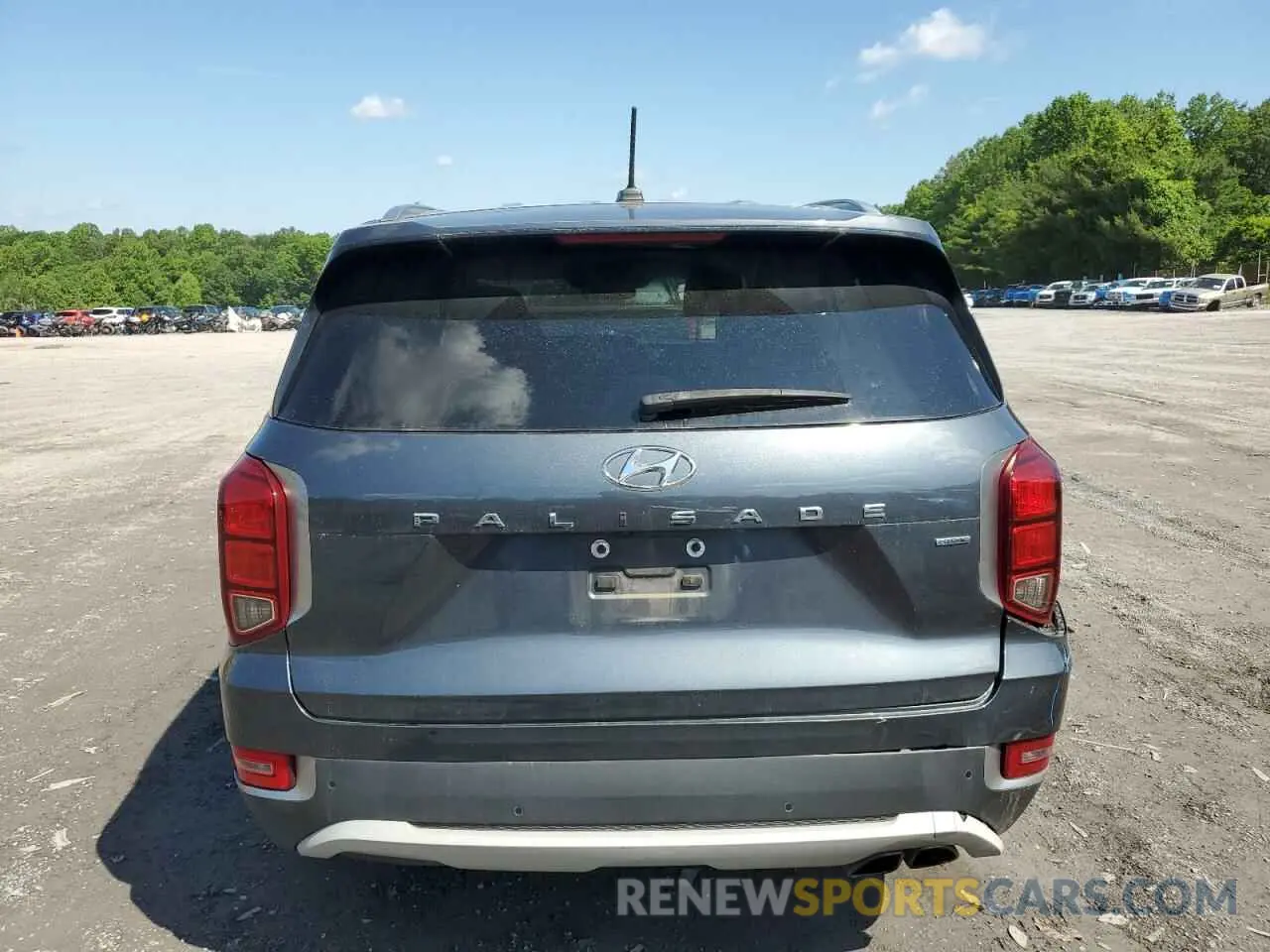 6 Фотография поврежденного автомобиля KM8R2DHE2LU143565 HYUNDAI PALISADE 2020