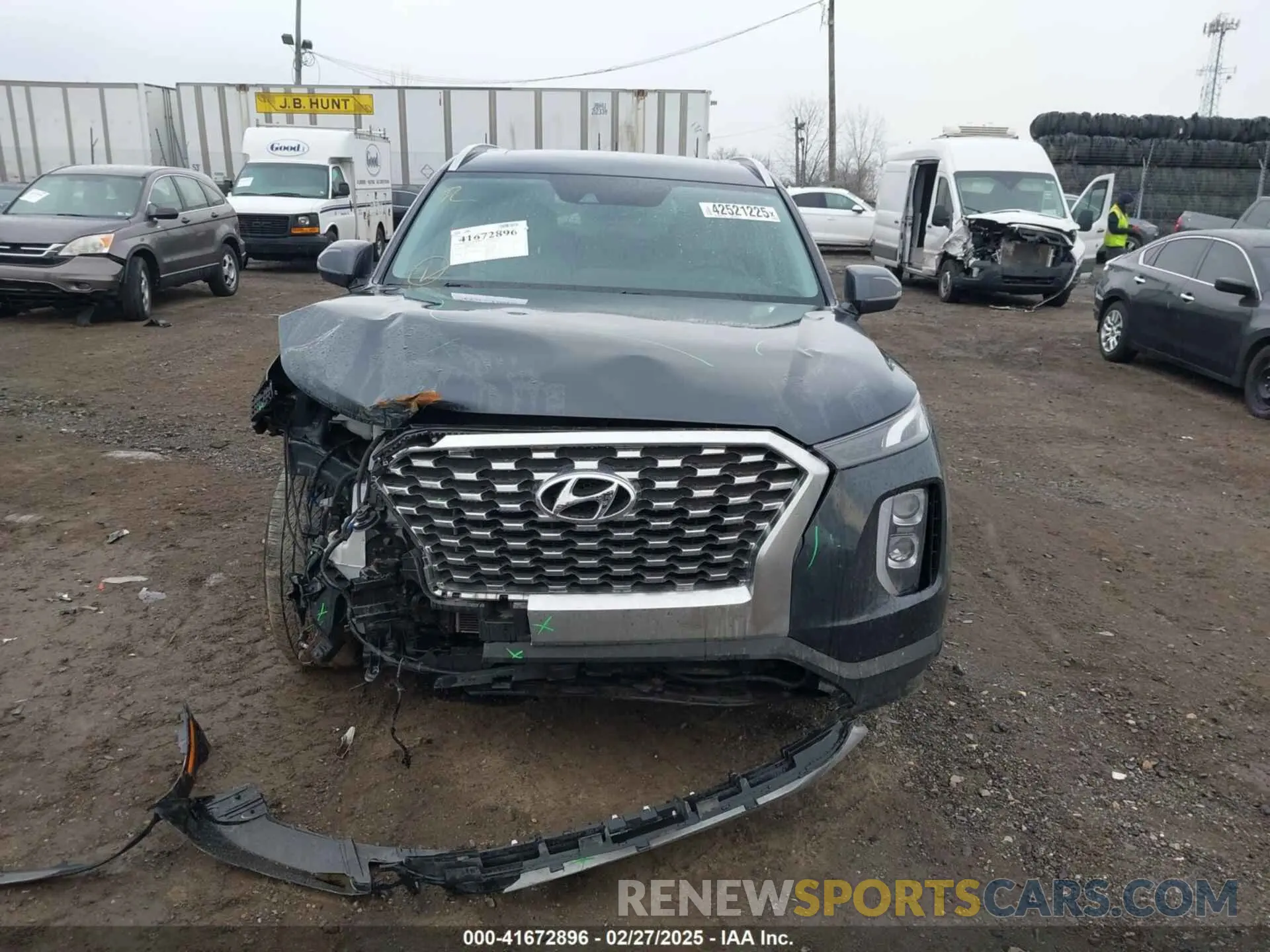 12 Фотография поврежденного автомобиля KM8R2DHE8LU071822 HYUNDAI PALISADE 2020