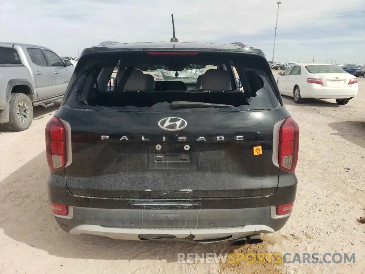 6 Photograph of a damaged car KM8R34HE4LU109513 HYUNDAI PALISADE 2020