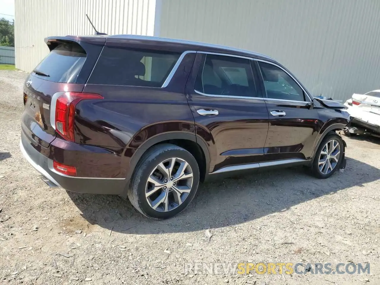 3 Фотография поврежденного автомобиля KM8R34HE6LU073176 HYUNDAI PALISADE 2020