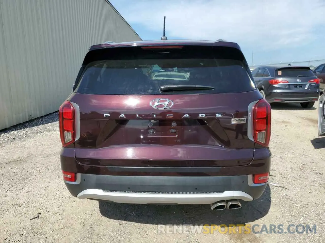 6 Фотография поврежденного автомобиля KM8R34HE6LU073176 HYUNDAI PALISADE 2020