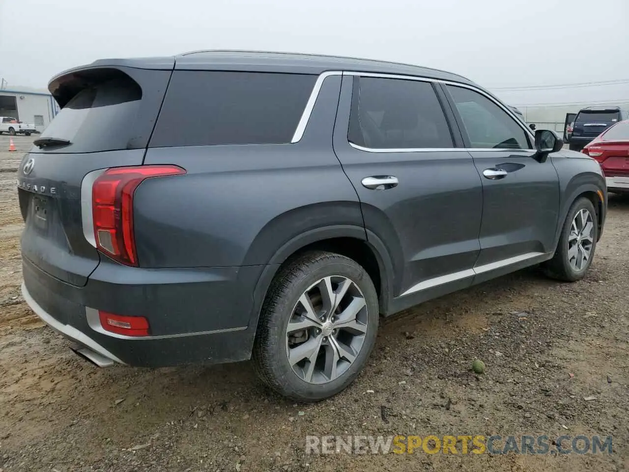 3 Photograph of a damaged car KM8R34HE8LU060591 HYUNDAI PALISADE 2020