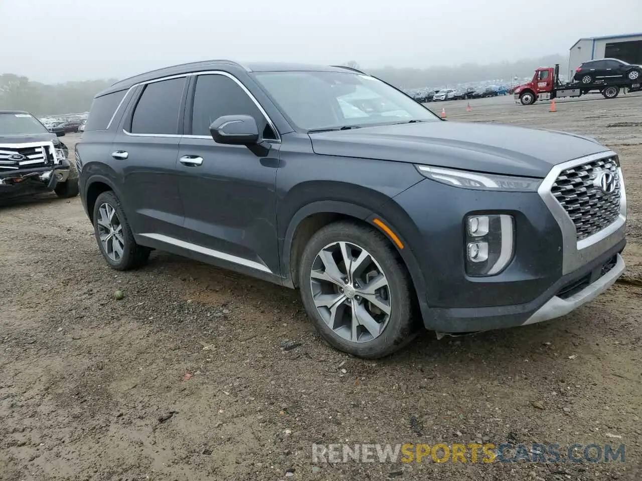 4 Photograph of a damaged car KM8R34HE8LU060591 HYUNDAI PALISADE 2020