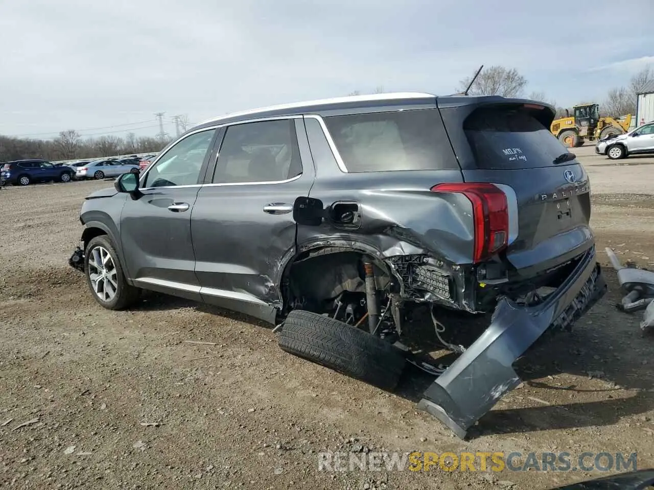 2 Фотография поврежденного автомобиля KM8R3DHE5LU144495 HYUNDAI PALISADE 2020