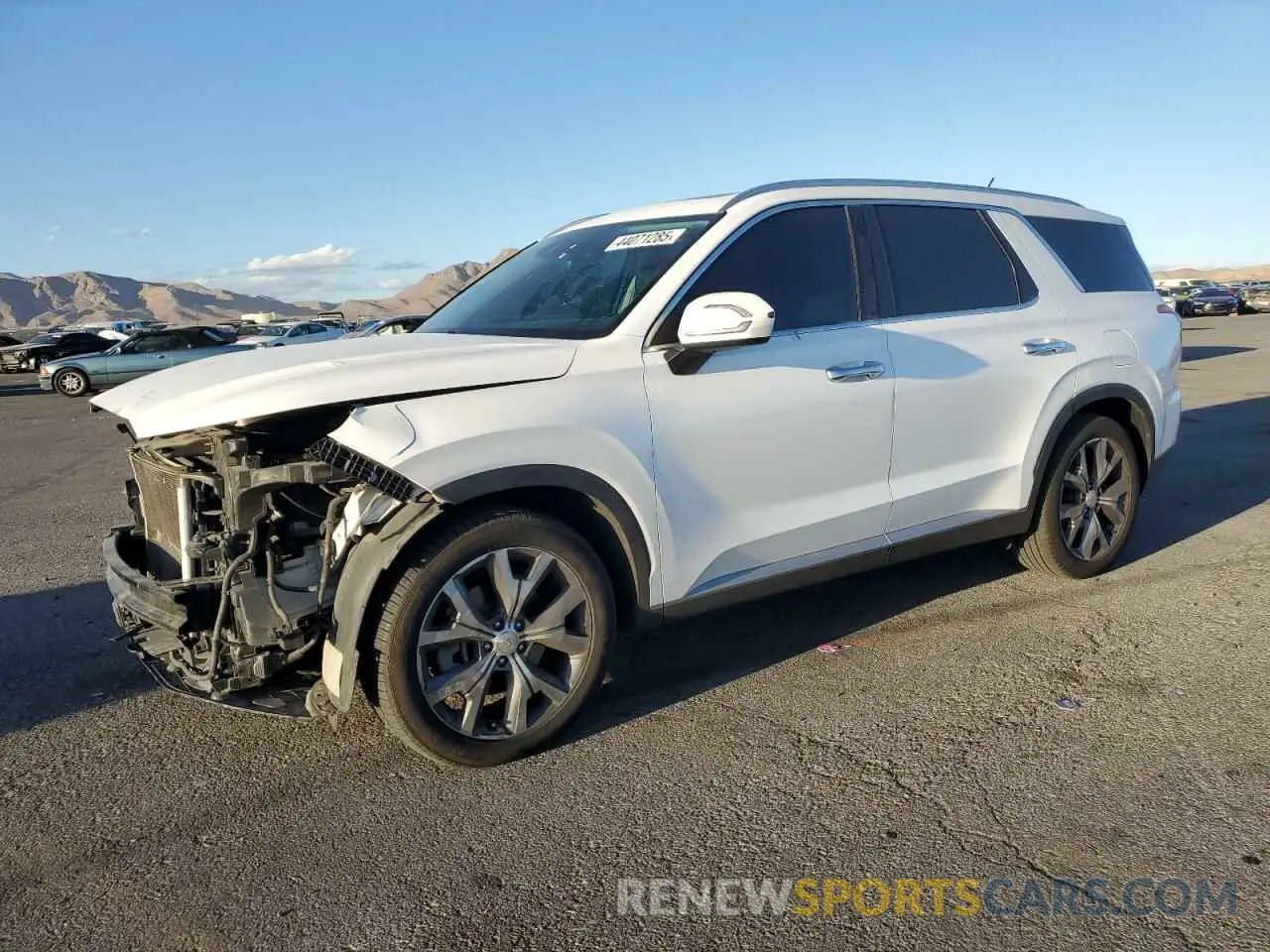 1 Photograph of a damaged car KM8R44HE2LU075049 HYUNDAI PALISADE 2020