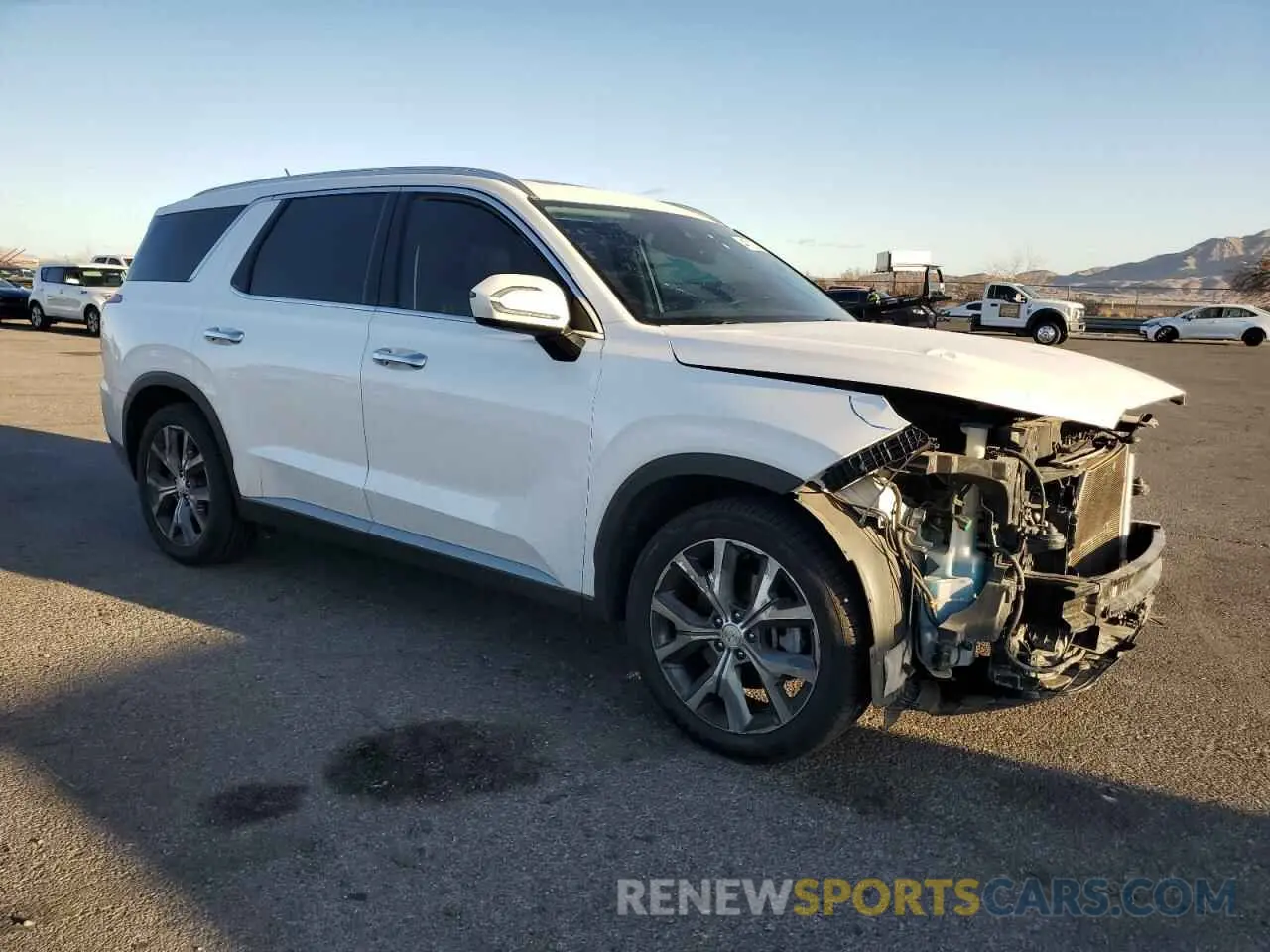 4 Photograph of a damaged car KM8R44HE2LU075049 HYUNDAI PALISADE 2020