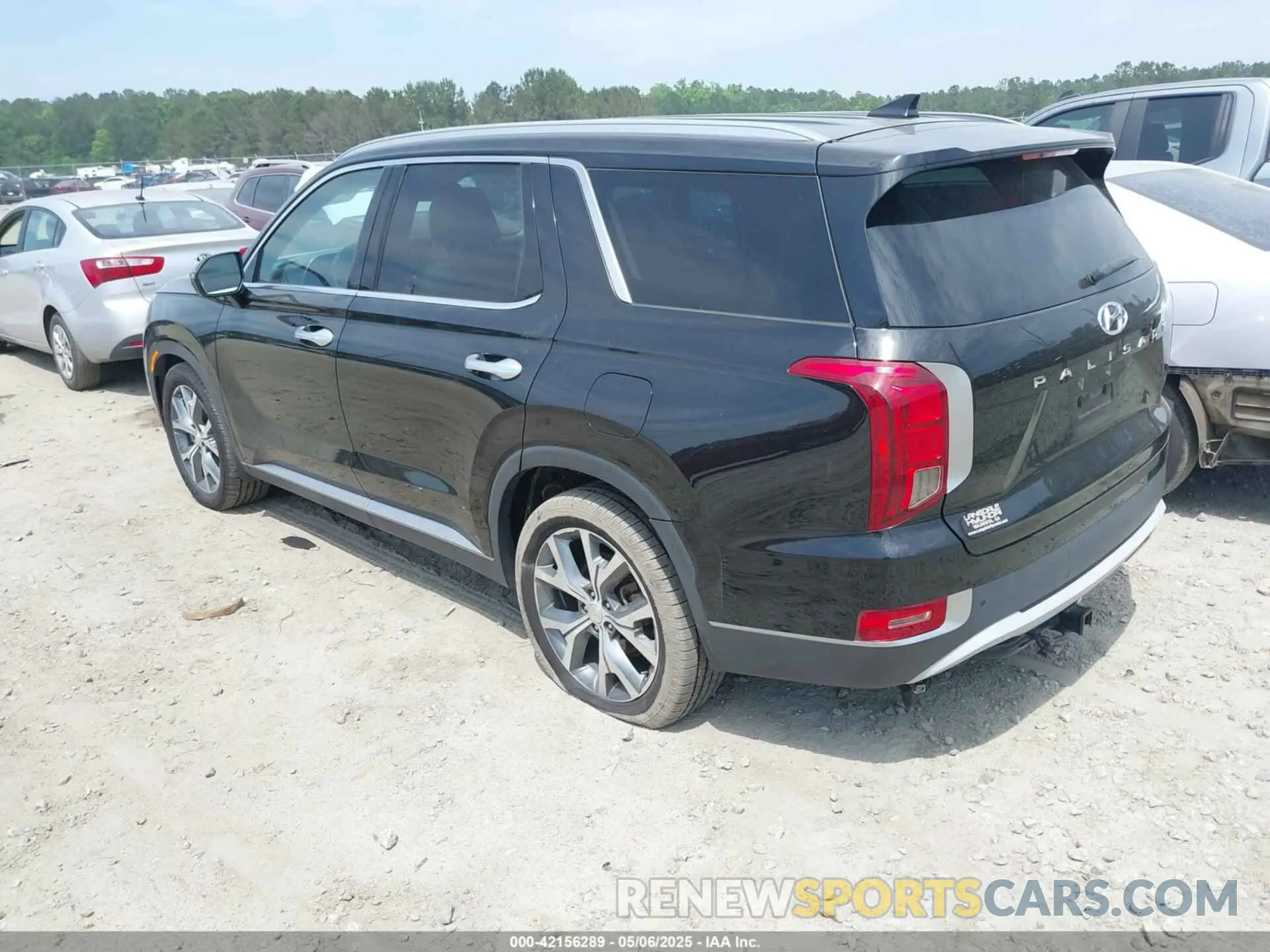 3 Photograph of a damaged car KM8R44HE2LU087699 HYUNDAI PALISADE 2020