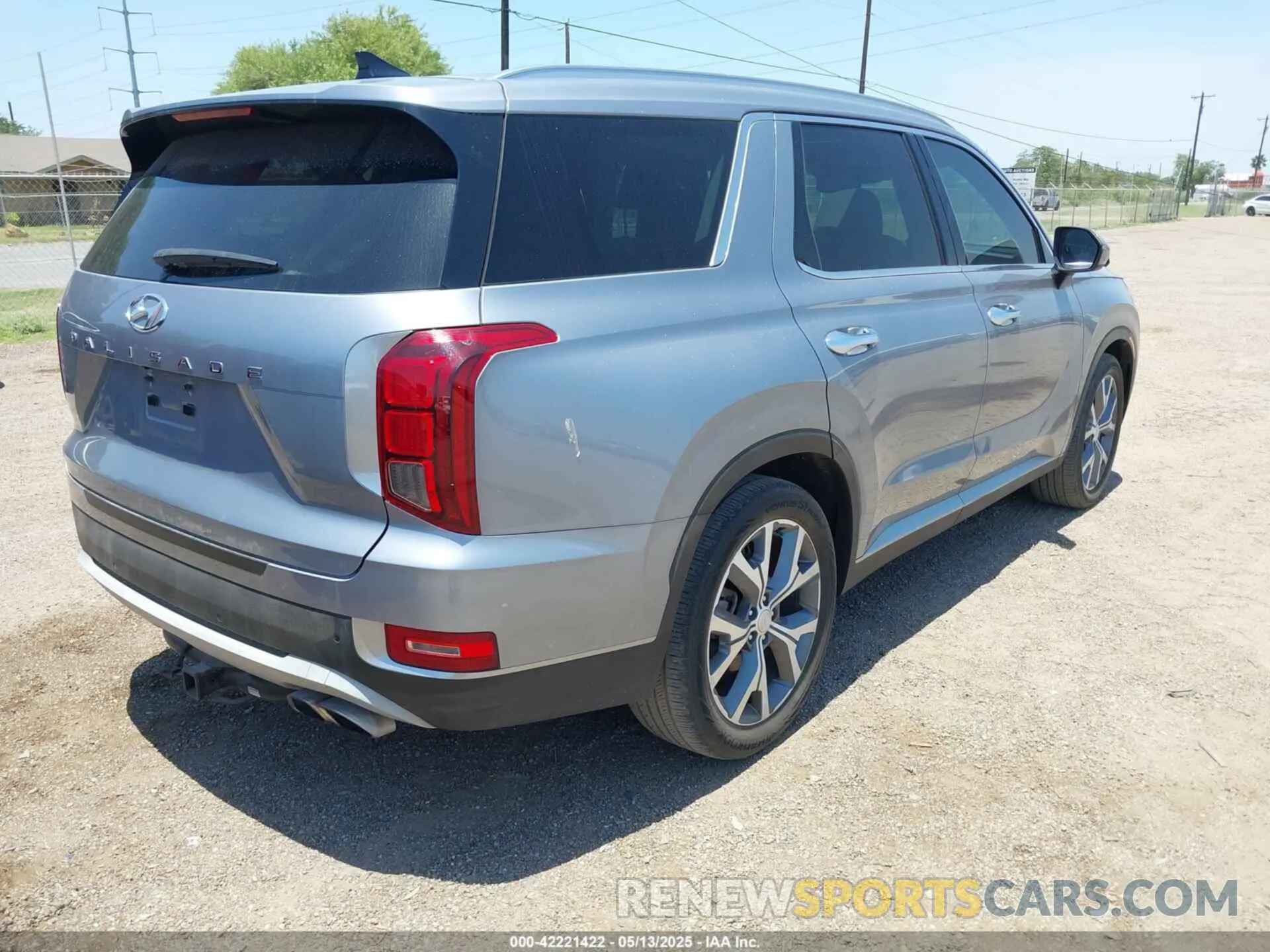 4 Photograph of a damaged car KM8R44HE2LU130129 HYUNDAI PALISADE 2020