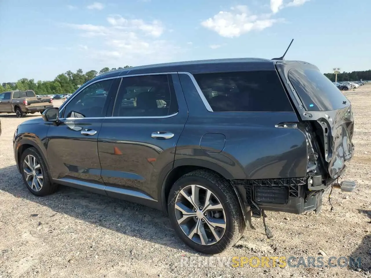 2 Photograph of a damaged car KM8R44HE5LU029389 HYUNDAI PALISADE 2020