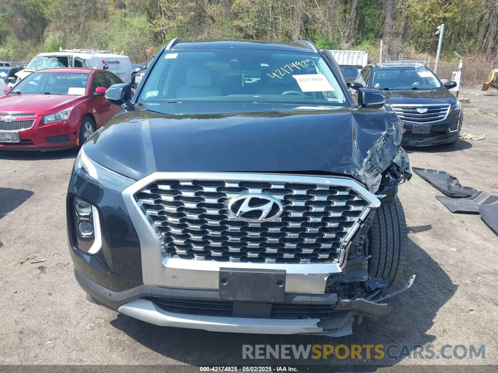 12 Фотография поврежденного автомобиля KM8R4DHE0LU168653 HYUNDAI PALISADE 2020