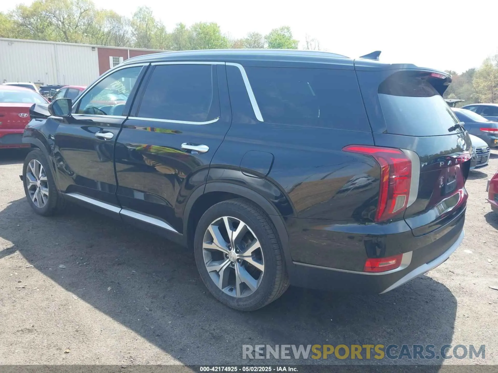 3 Фотография поврежденного автомобиля KM8R4DHE0LU168653 HYUNDAI PALISADE 2020