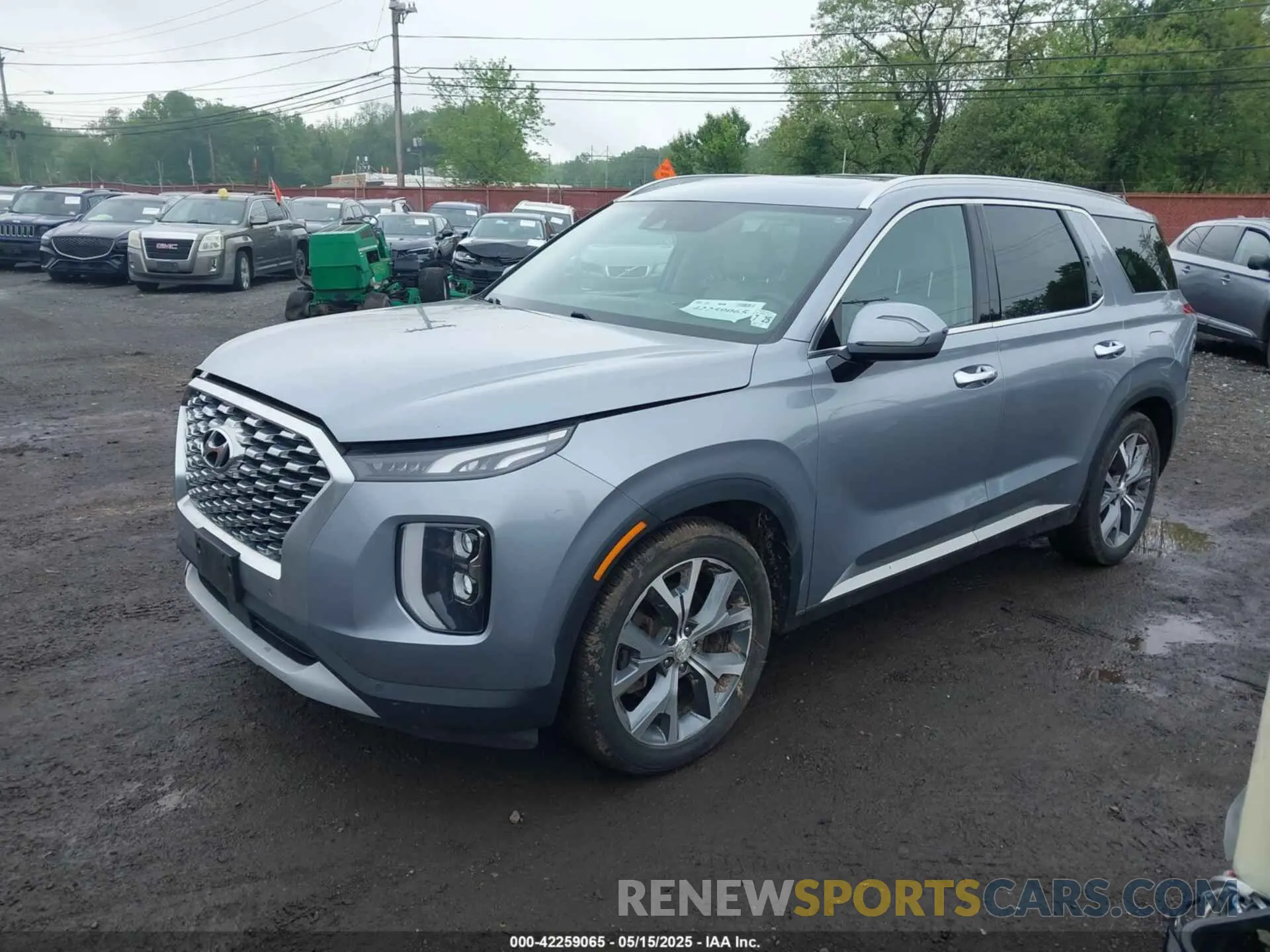 2 Photograph of a damaged car KM8R4DHE2LU158772 HYUNDAI PALISADE 2020
