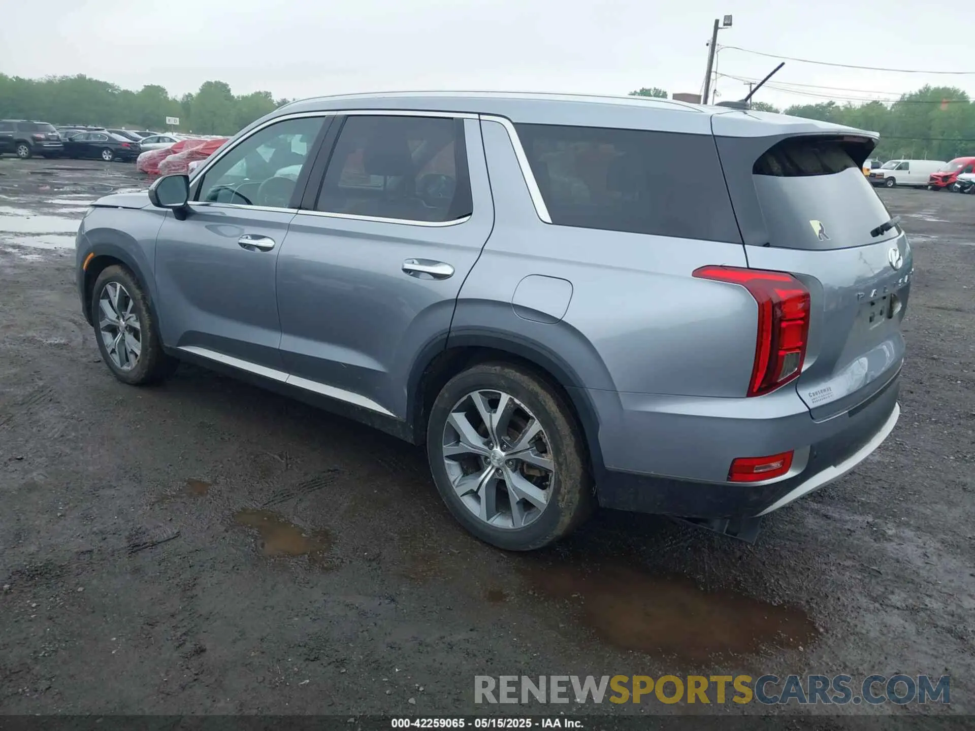 3 Photograph of a damaged car KM8R4DHE2LU158772 HYUNDAI PALISADE 2020