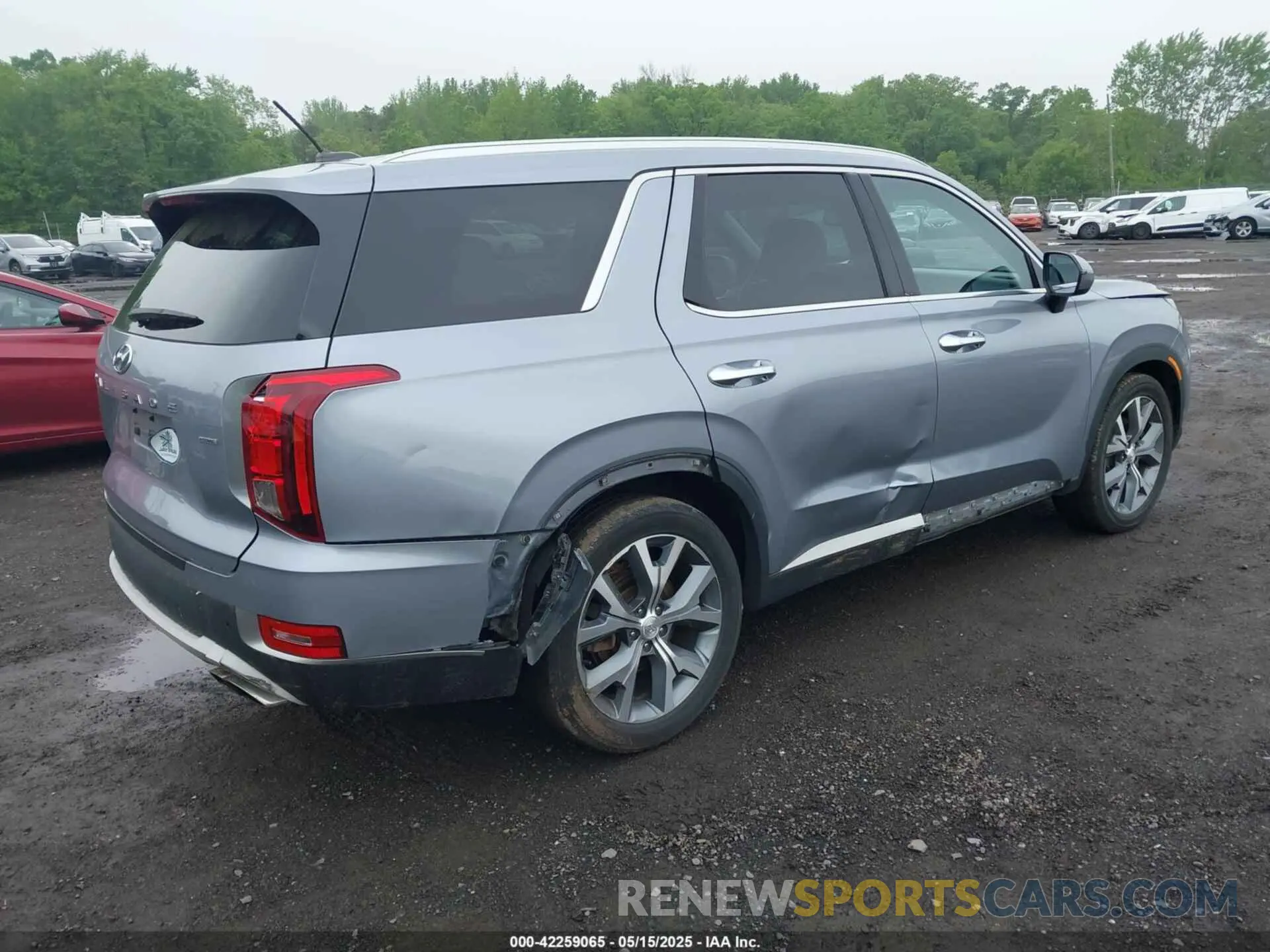 4 Photograph of a damaged car KM8R4DHE2LU158772 HYUNDAI PALISADE 2020
