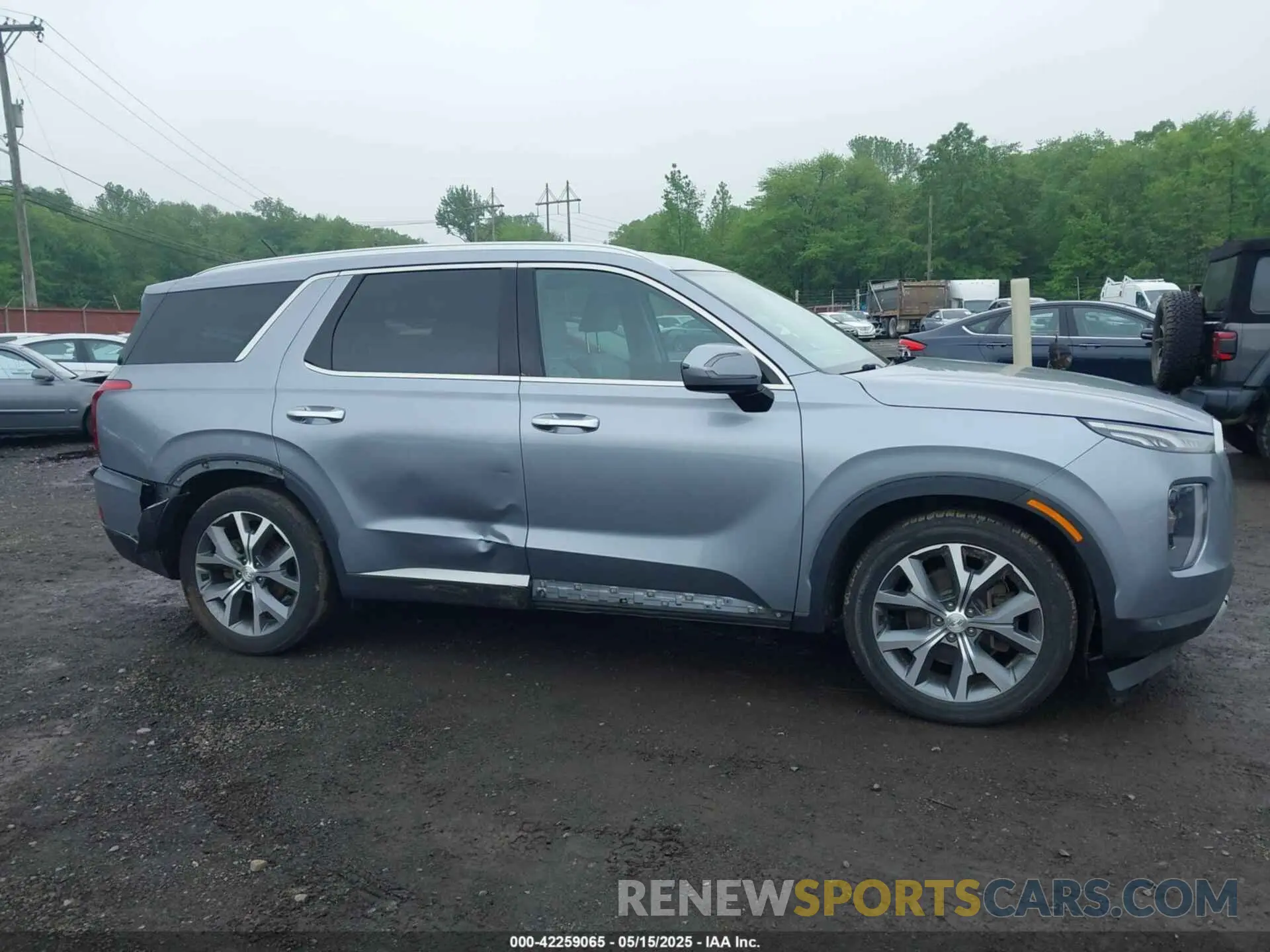 6 Photograph of a damaged car KM8R4DHE2LU158772 HYUNDAI PALISADE 2020